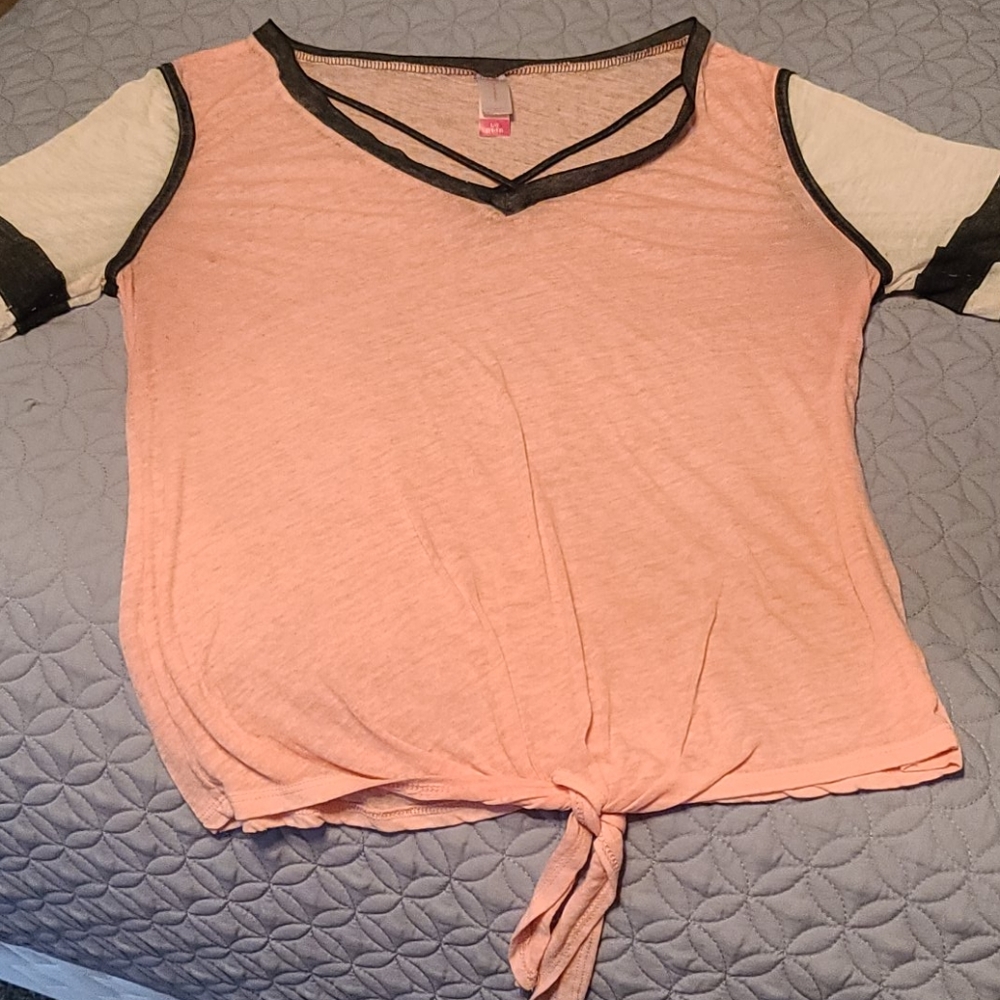 Pink top